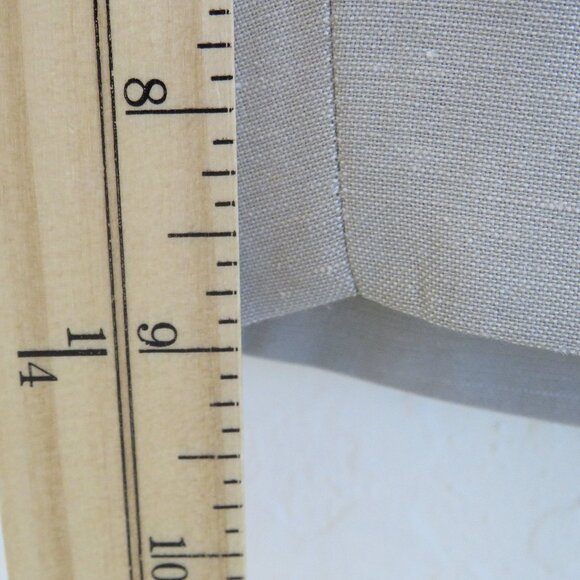 Savane* Men's 1.5" Belt Loop Multipocketed Textured Linen Blend Shorts~ Size 44W - Picture 9 of 12